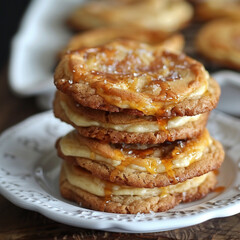 Caramel Cheesecake Cookies 