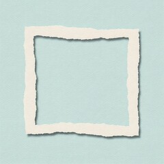 Obraz premium Handmade Paper Frame with Rough Edges