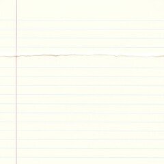 Obraz premium Textured Tear-Off Lined Notebook Paper