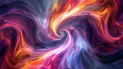 Obraz premium Abstract background with swirling, vibrant colors.