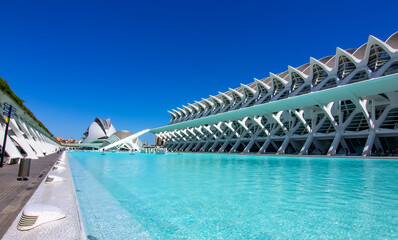 Futuristic Science Museum in Valencia Park