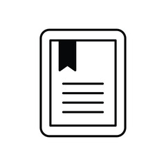 E-reader stock illustration