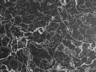 Rich black marble texture with white veining, creating a dramatic effect.