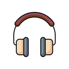 Headphones stock illustration