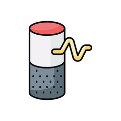 Smart speaker stock illustration