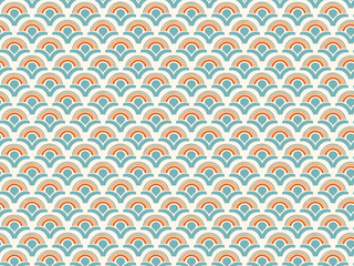 vector design of a Seamless mid century modern pattern