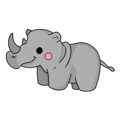 Rhinoceros cartoon