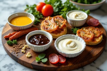Gourmet French Cuisine - A Feast of Sauces