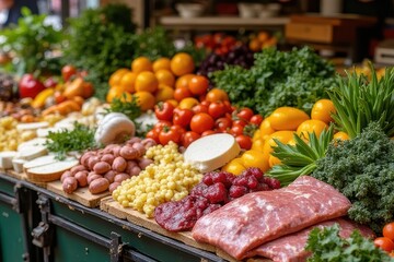 Market Showcases Vibrant French Culinary Delights