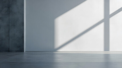 Obraz premium Black, dark and gray abstract cement wall and studio room , interior texture for display products. wall background.