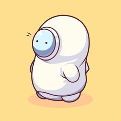 Fototapeta premium Cute Astronaut Illustration