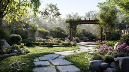 Fototapeta premium nature, garden, plants, flowers