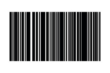 Barcode isolated on color background. Code stripes sticker. Barcode labels, customers qr code.
