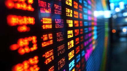 Fototapeta premium Traders investing in financial sector stocks to diversify their portfolios, Financial Sector Stocks, Balanced and strategic