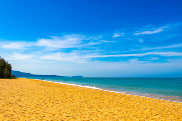 Tropical natural paradise Khuk Khak Beach Khao Lak Thailand.