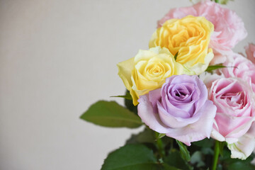 カラフルな花束