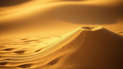 Sand mounds possess a simplistic elegance and organic charm characterized by gentle transitions eart