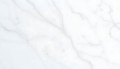 Elegant white marble surface with delicate gray veins, suitable for refined and modern interiors