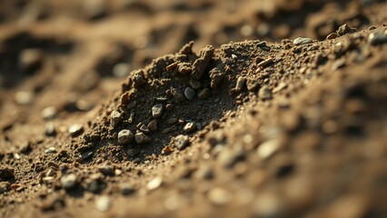 Idea of stability and consistency in soil is emphasized as an enduring presence amidst fluctuations