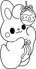 easter rabbit character