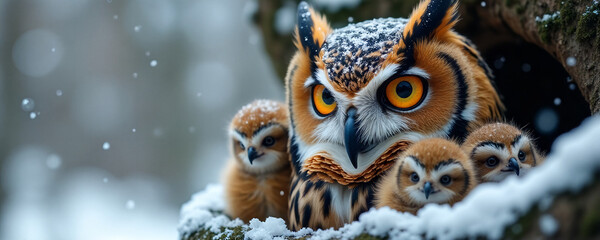 Owl Family