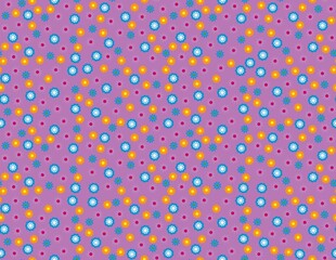 Floral seamless pattern Beautiful romantic floral