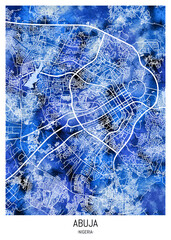 Abuja NigeriaCity Map