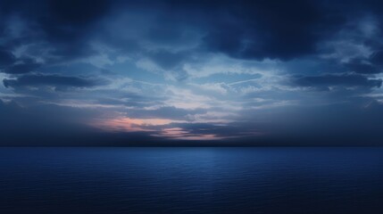 Obraz premium depth navy blue and gray background