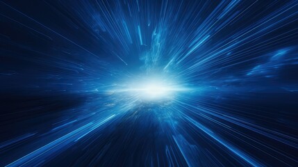 exposure blue light burst