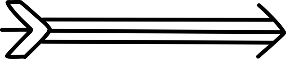 Obraz premium Stylish graphic arrow illustration with a sleek and modern design. Perfect for infographics, presentations, web design, navigation icons, and creative projects. Available in high-quality digital forma