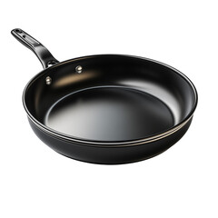 Teflon Frying Pan Isolated On White Background