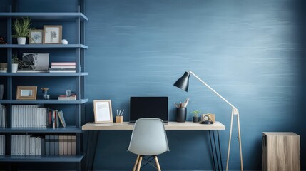 home blue wallpaper