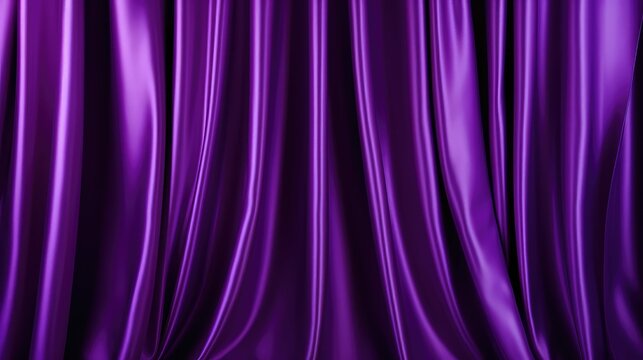 sleek purple curtain background
