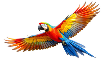 Fototapeta premium blue and yellow macaw ara ararauna