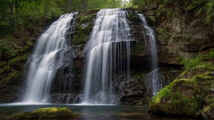waterfall in the forest