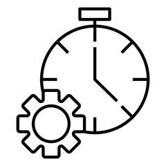 Efficiency vector icon