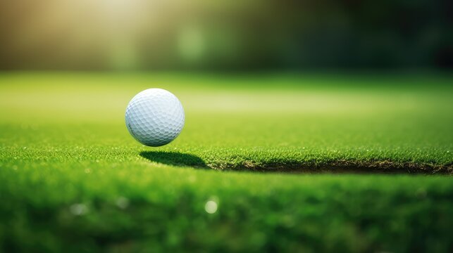 ccentrati golf ball on green