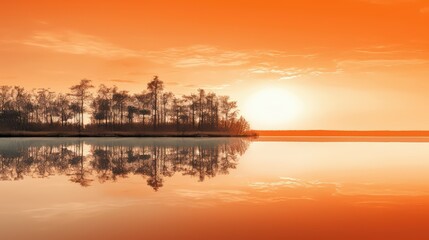 Naklejka premium sky orange and gray background