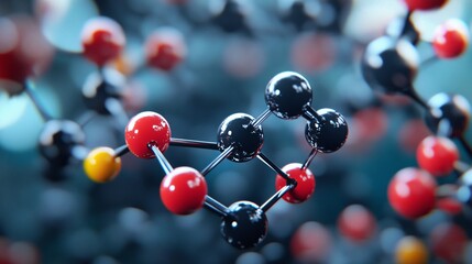 Professional Molecular Structure for Scientific Analysis and Research