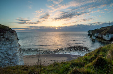 sunrise over the sea
