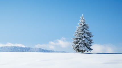 Fototapeta premium picturesque fir tree background