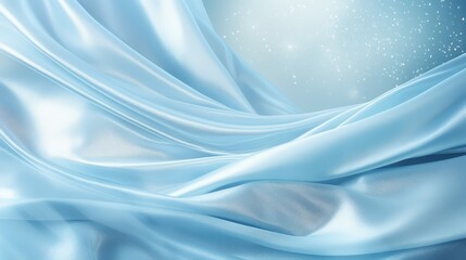 Naklejka premium shimmer light blue and silver background