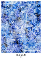 Houston TexasCity Map