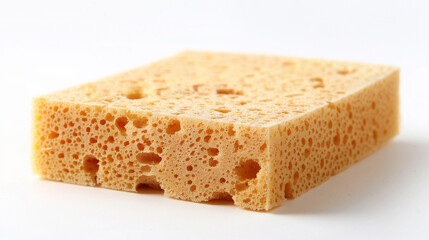 Sponge  product shoot, on an isolated white background, object focused, png, stock image, hd quality, blog post