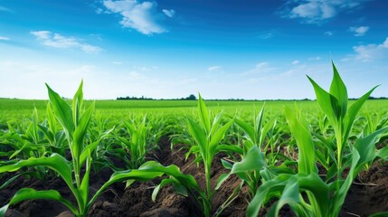 Obraz premium growth nitrogen in soil