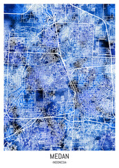 Medan IndonesiaCity Map