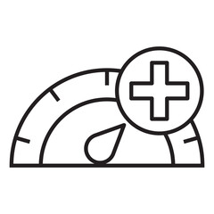 Positive vector icon