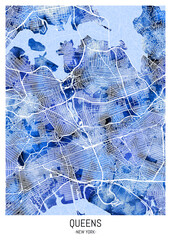 Queens New YorkMap

