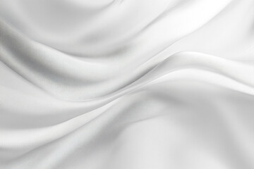 A white techno background showcases a smooth fabric texture, exuding elegance and simplicity ideal for various design projects