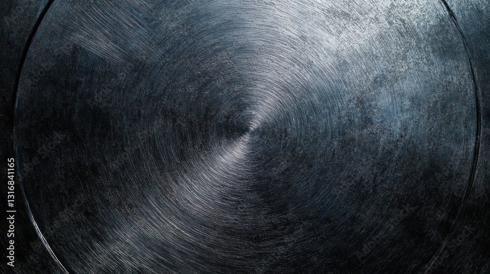 Poster the surface reveals a beautifully worn metallic texture, capturing light and shadows. intricate patt